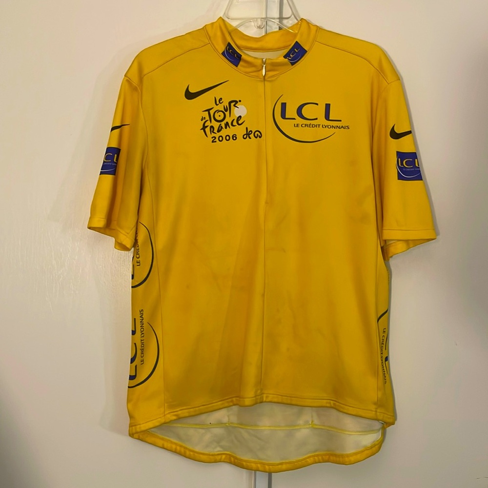Tour de France Large Nike Yellow Jersey 2006